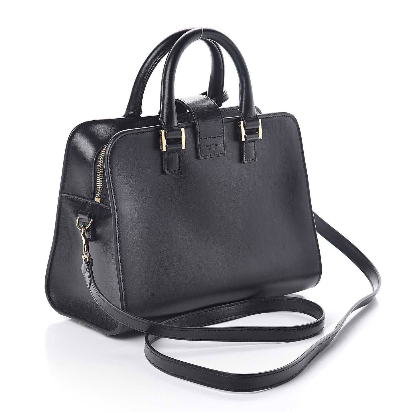 Calfskin Monogram Baby Cabas Black