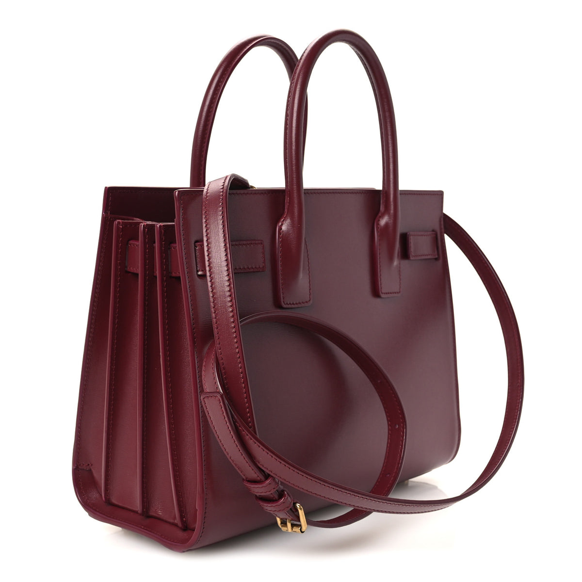 Calfskin Baby Sac De Jour New Dark Bordeaux
