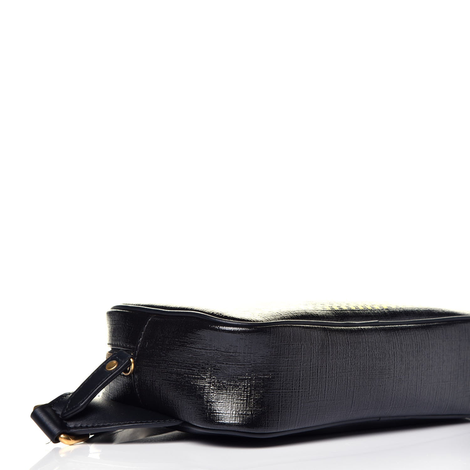 Versace Coated Canvas 90's Logo Belt Bag Black 8 of 9