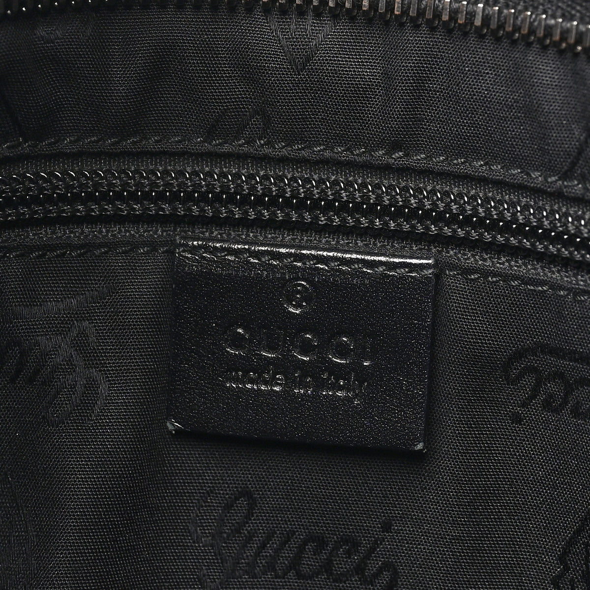 Imprime Monogram Medium Flat Messenger Bag Black