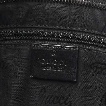 Gucci Imprime Monogram Medium Flat Messenger Bag Black 6 of 11