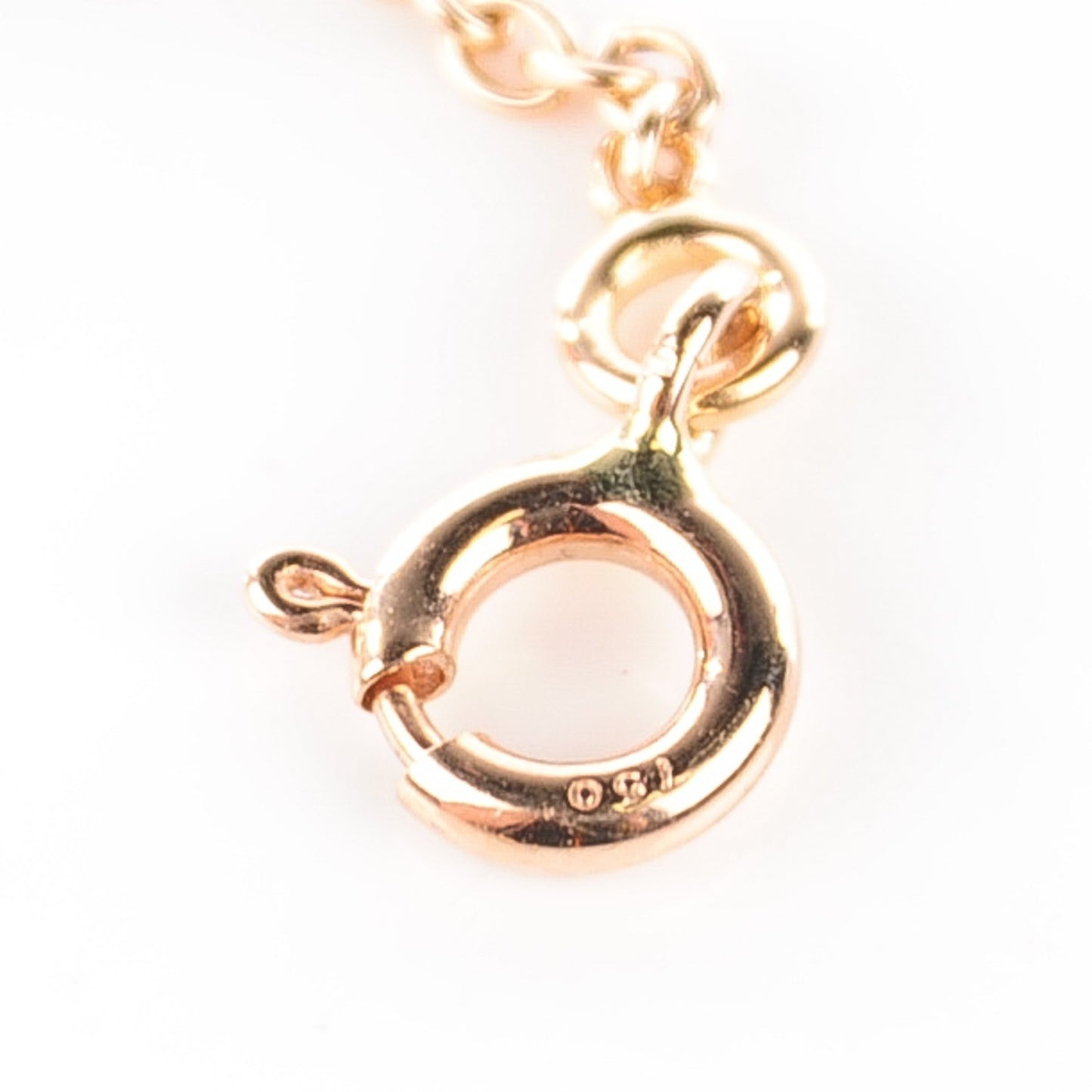 18K Rose Gold Diamond Birkin Pendant Necklace