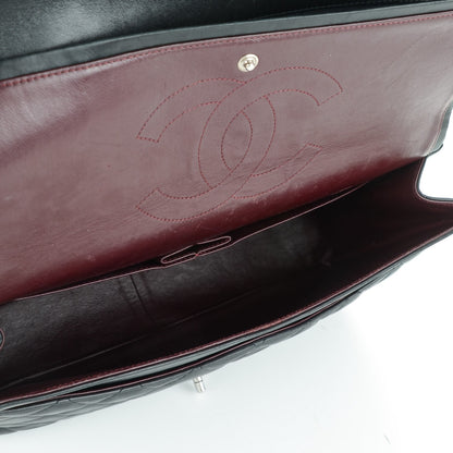 Chanel Lambskin Quilted Maxi Double Flap Black 5 of 7