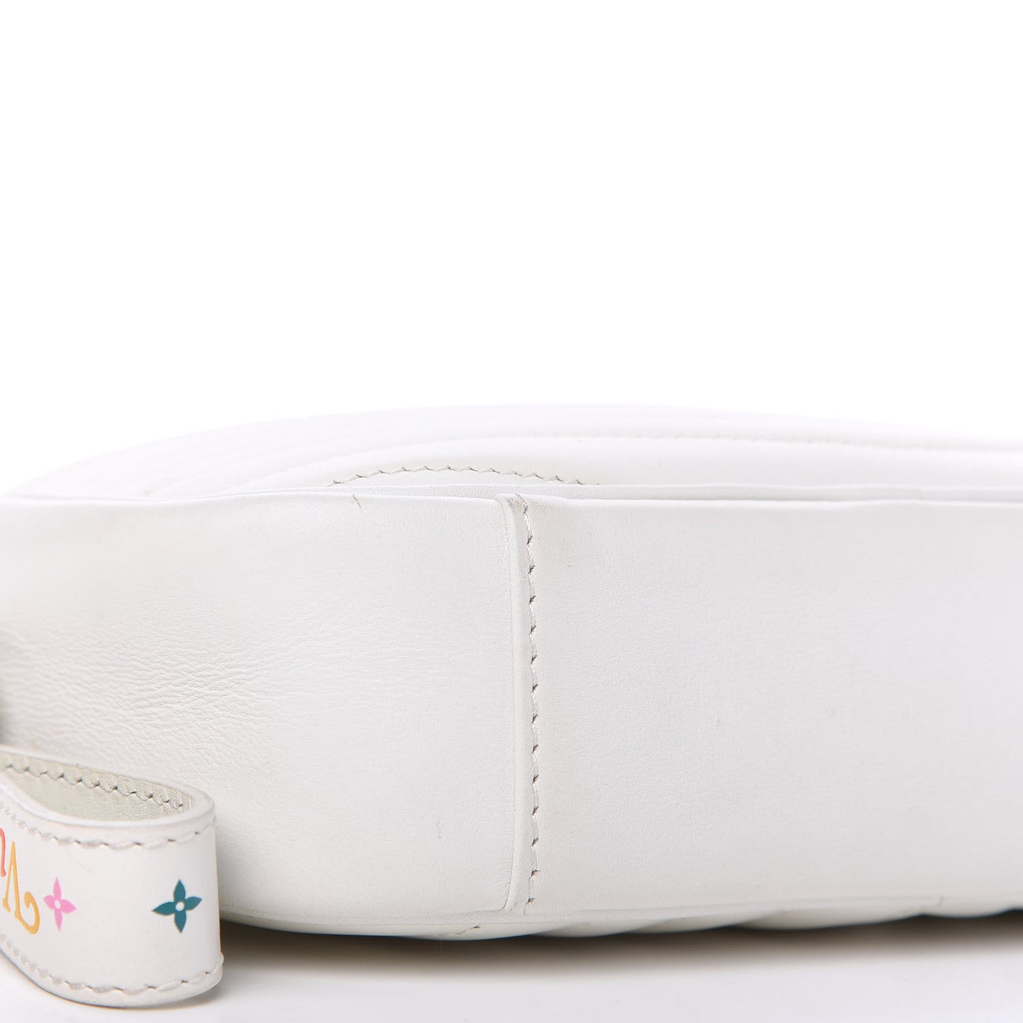 Calfskin New Wave Camera Bag White