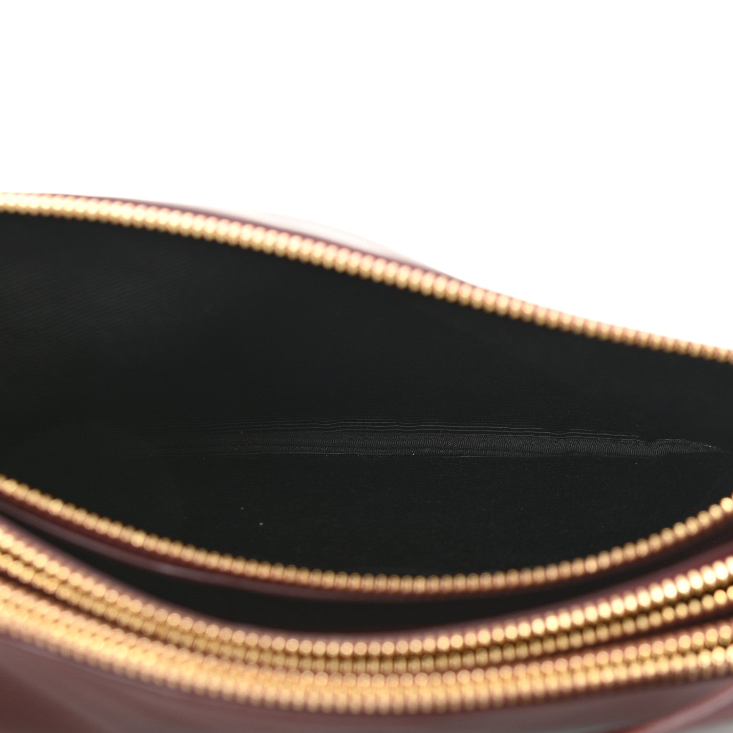 Celine Lambskin Large Trio Crossbody Bag Burgundy 5 of 11