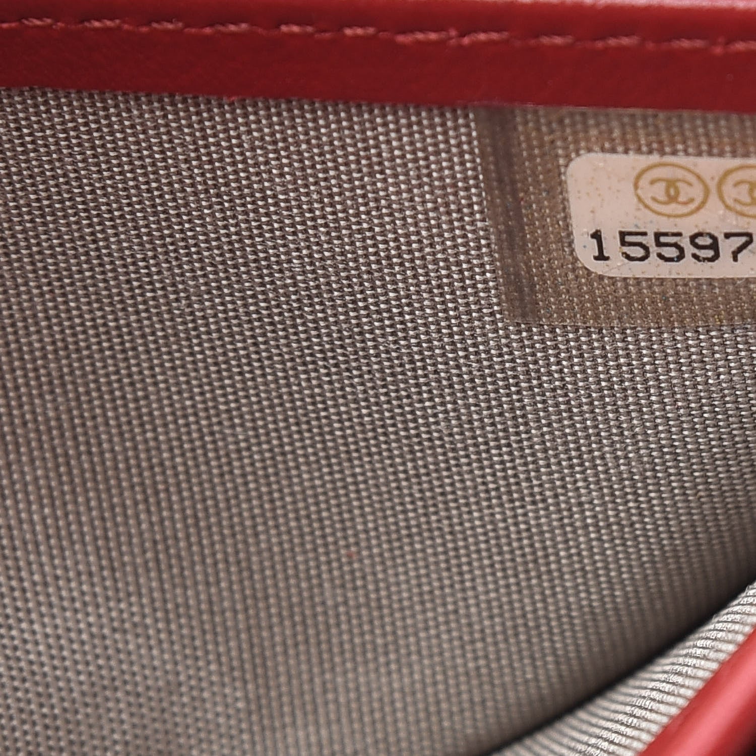 Chanel Caviar CC Long Flap French Wallet Red 9 of 13