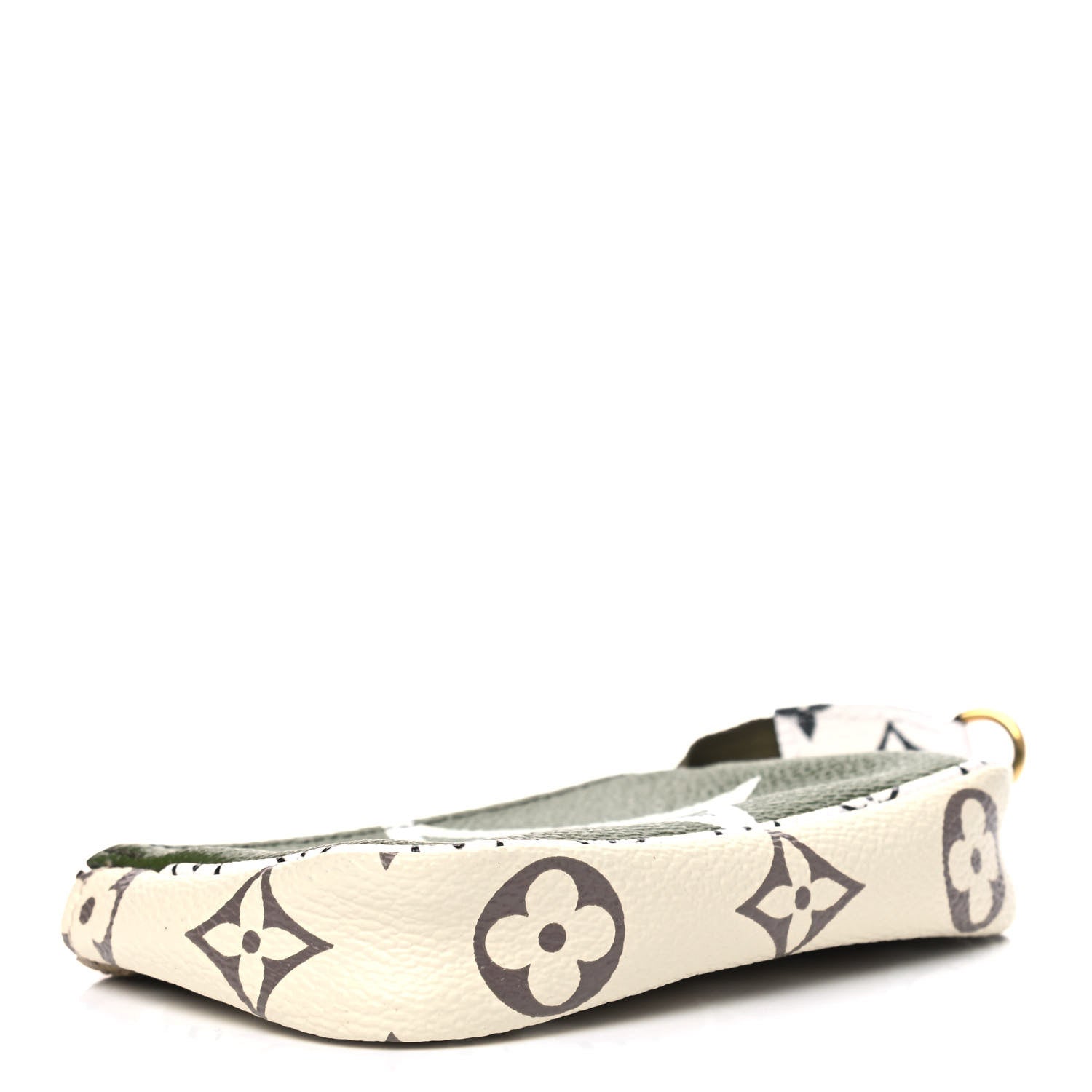 Louis Vuitton Monogram Giant Micro Pochette Accessories Kaki White 3 of 6