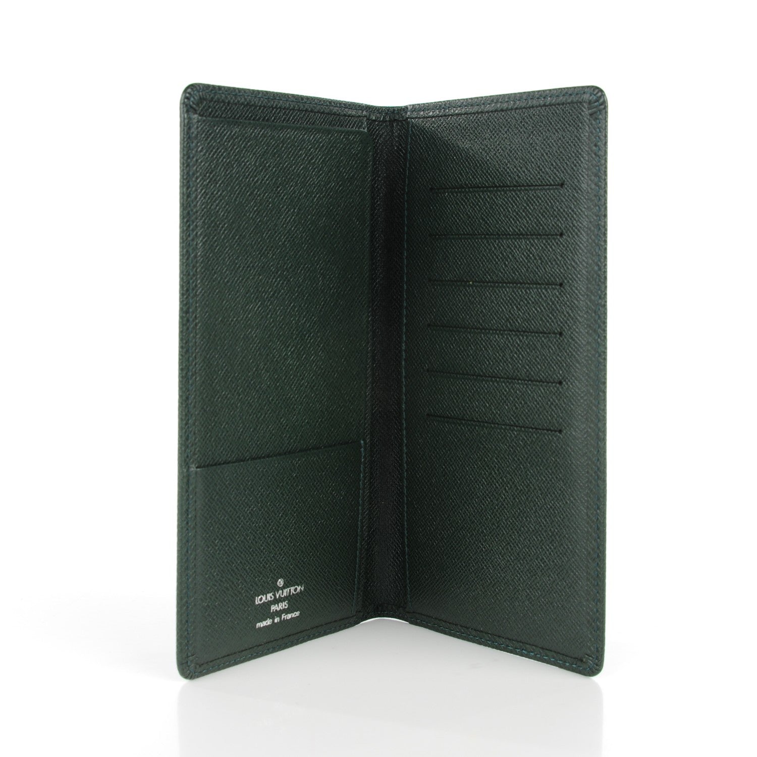 Louis Vuitton Taiga European Checkbook and Card Holder Epicea 5 of 7
