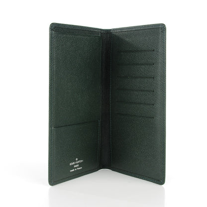 Louis Vuitton Taiga European Checkbook and Card Holder Epicea 5 of 7