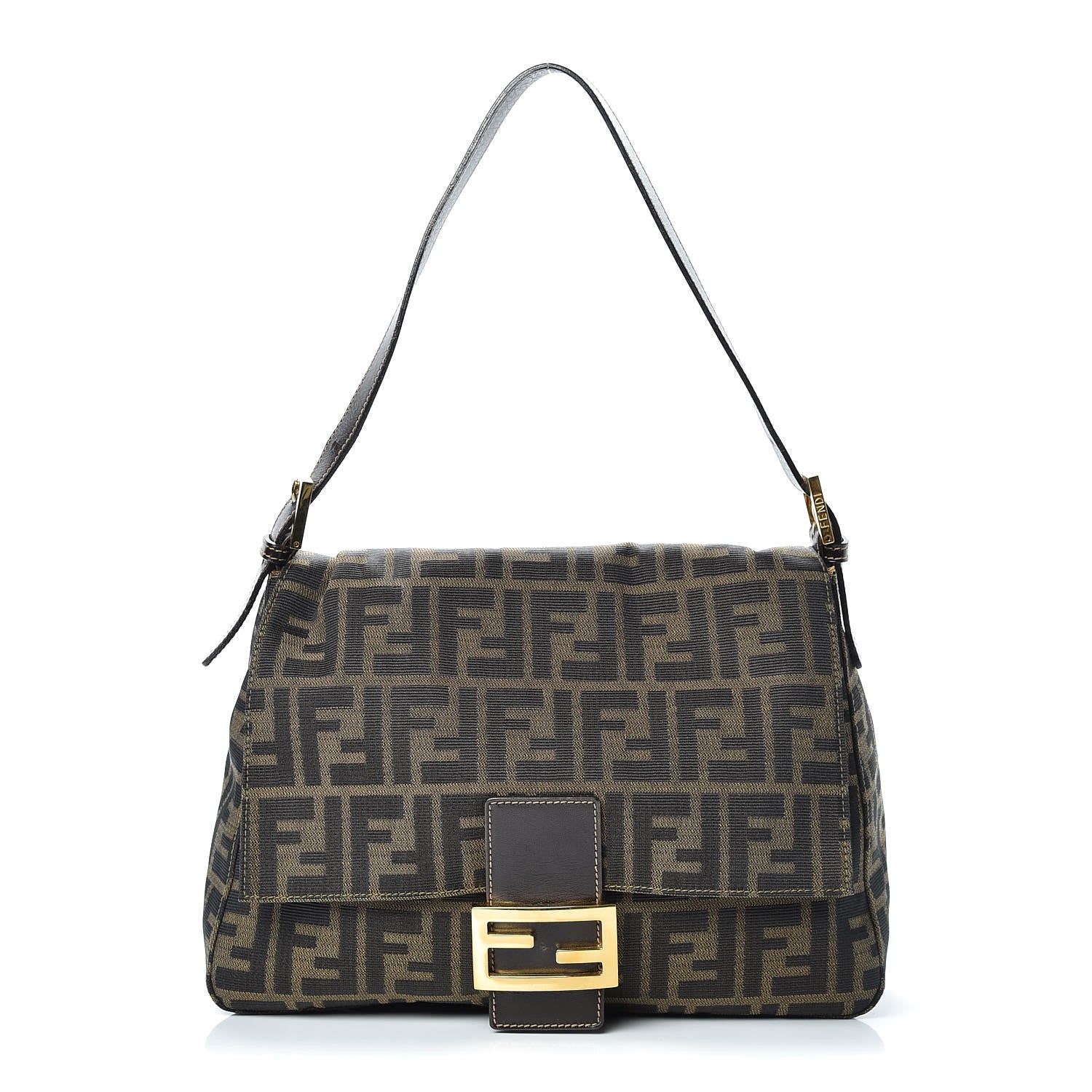 Fendi Zucca Mama Baguette Tobacco 1 of 14