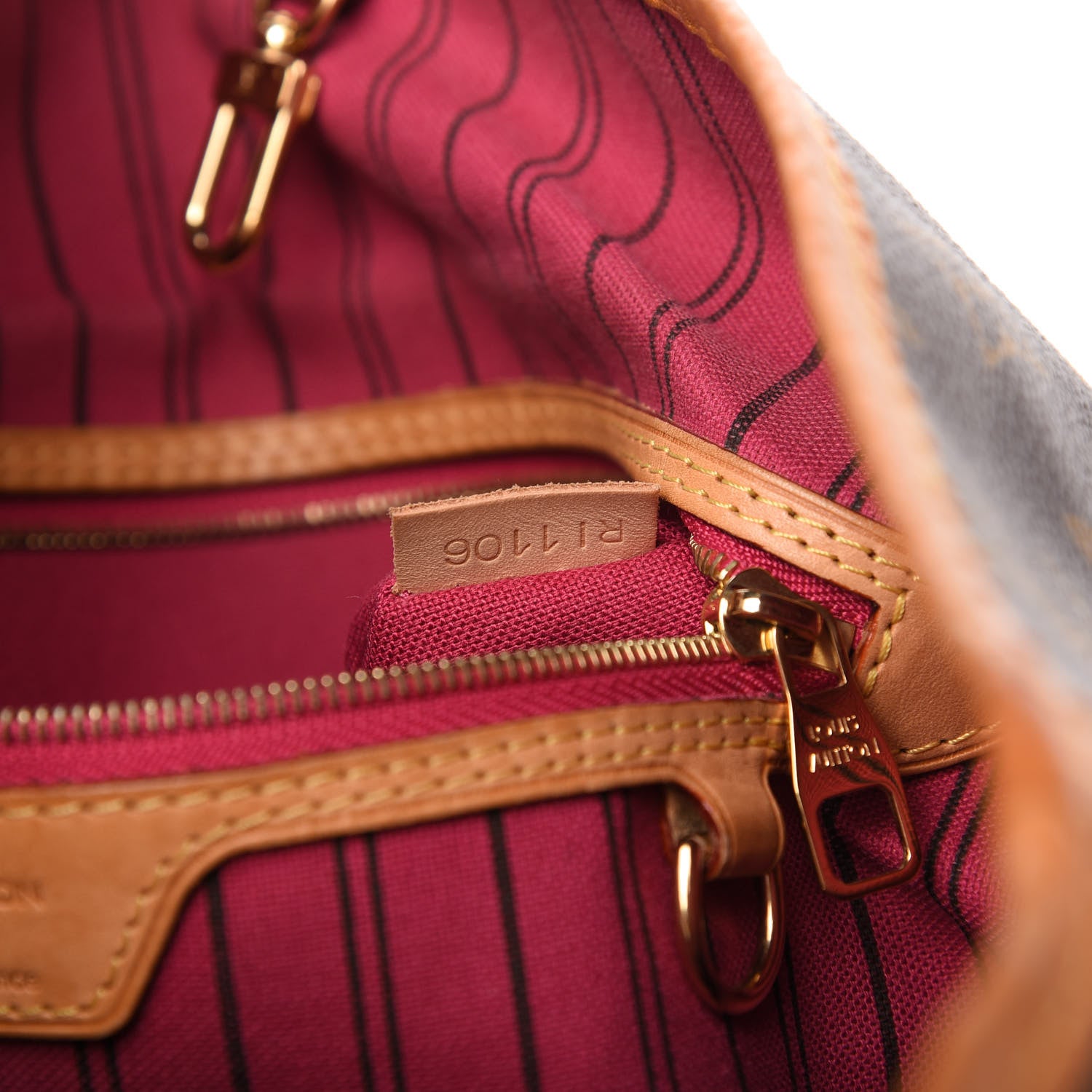 Louis Vuitton Monogram Delightful MM Pivoine 9 of 10