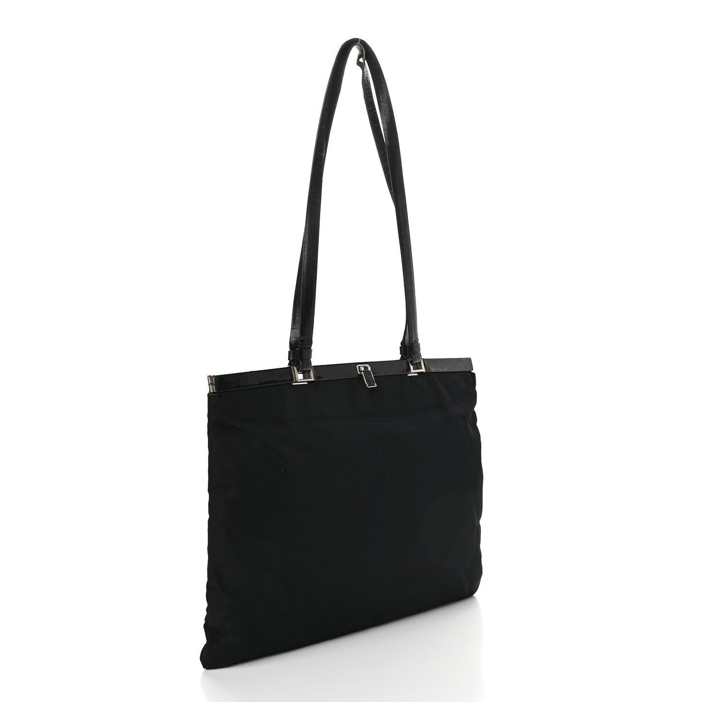 Tessuto Nylon Shoulder Bag Black