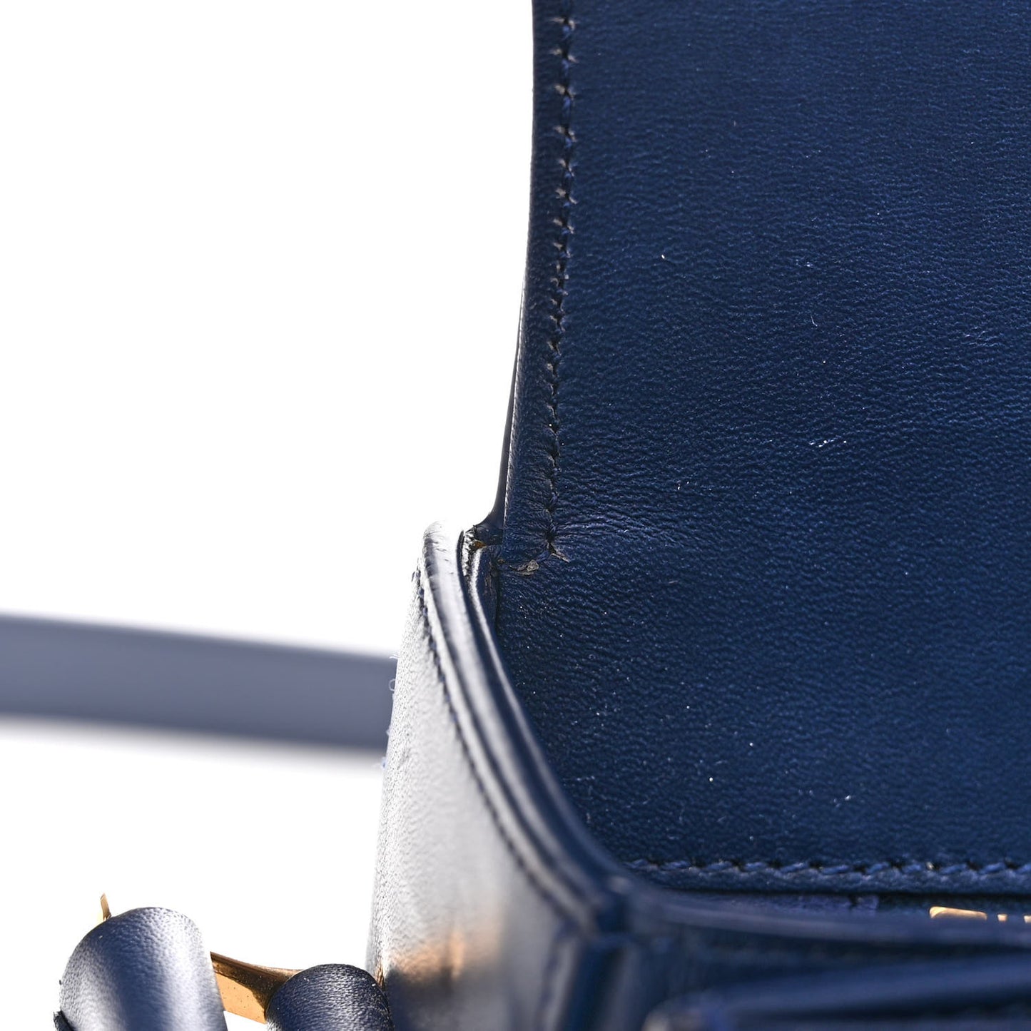 Smooth Calfskin Medium Classic Monogram Universite Bag Deep Marine