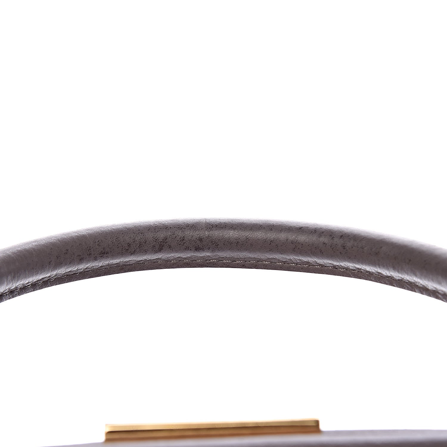 Lanvin Goatskin Trilogy Bowling Bag Mastic 12 of 18