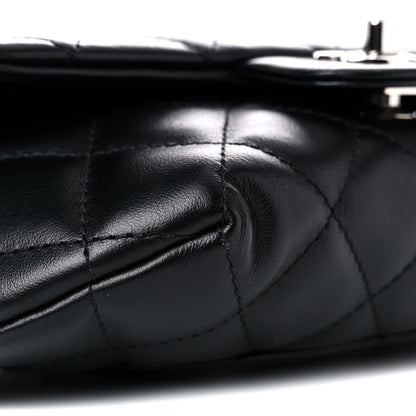 Chanel Calfskin Quilted CC Uniform Flap Belt Bag Black 7 of 10