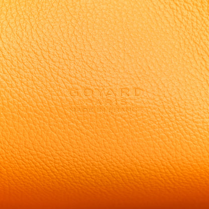 Goyard Goyardine Calfskin Chypre Wallet Pouch Yellow 6 of 14