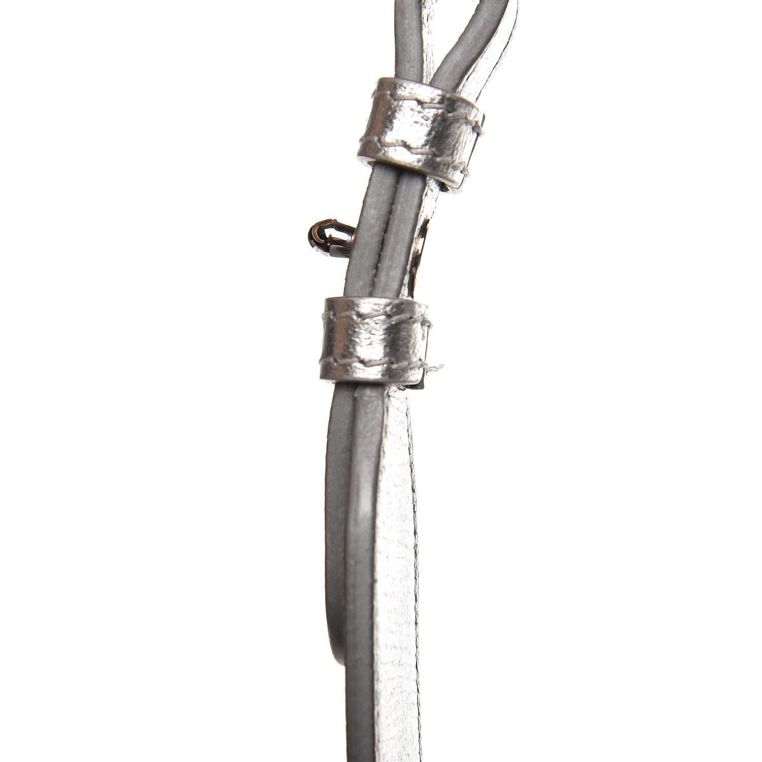 Christian Dior Metallic Grained Calfskin Cannage Small Lucky Badges My Lady Dior Silver 8 of 12