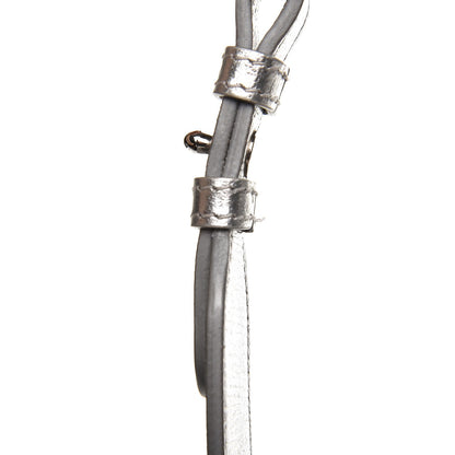 Christian Dior Metallic Grained Calfskin Cannage Small Lucky Badges My Lady Dior Silver 8 of 12