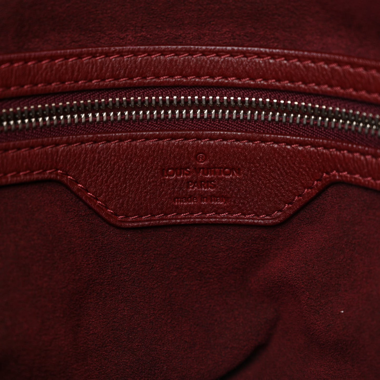 Monogram Lambskin Antheia Ixia MM Fuchsia