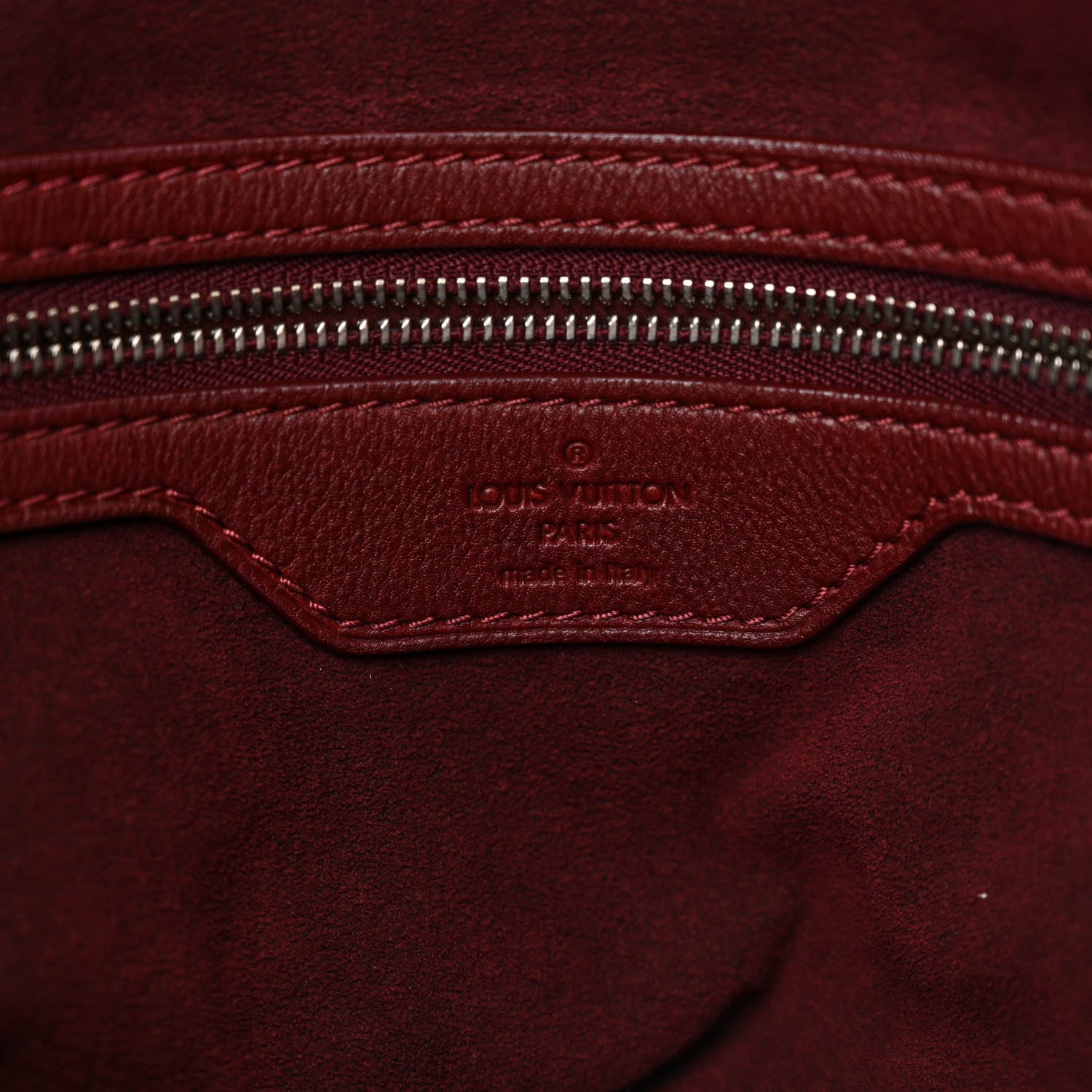 Louis Vuitton Monogram Lambskin Antheia Ixia MM Fuchsia 6 of 13