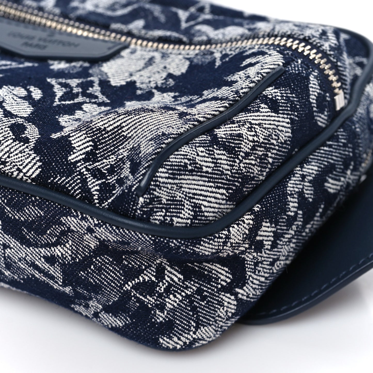Monogram Tapestry Canvas Monogram Outdoor Bumbag Bleu