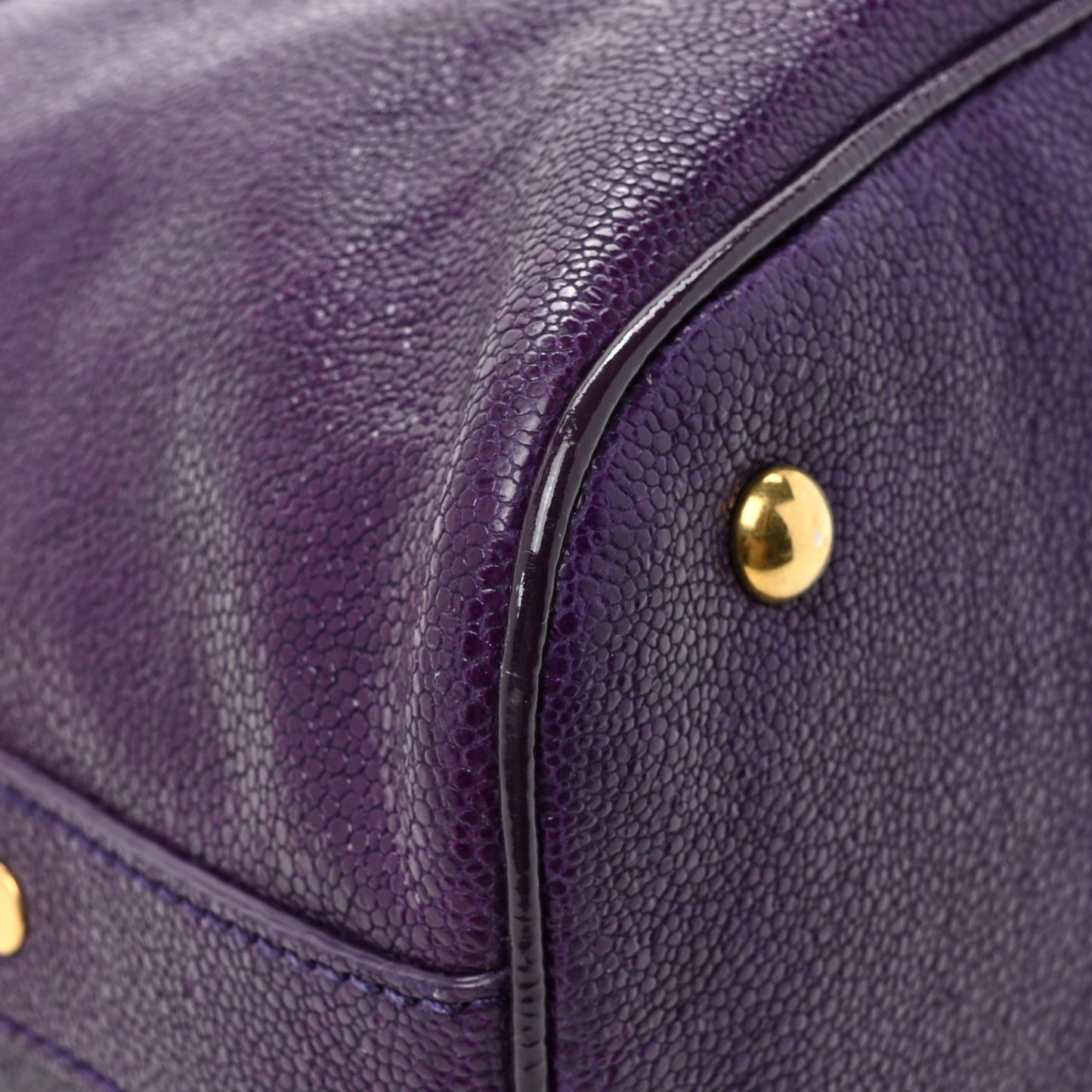 Calfskin Large Muse Purple