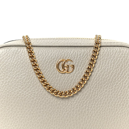 Gucci Dollar Calfskin Super Mini GG Marmont Chain Shoulder Bag Deep Grey 8 of 10