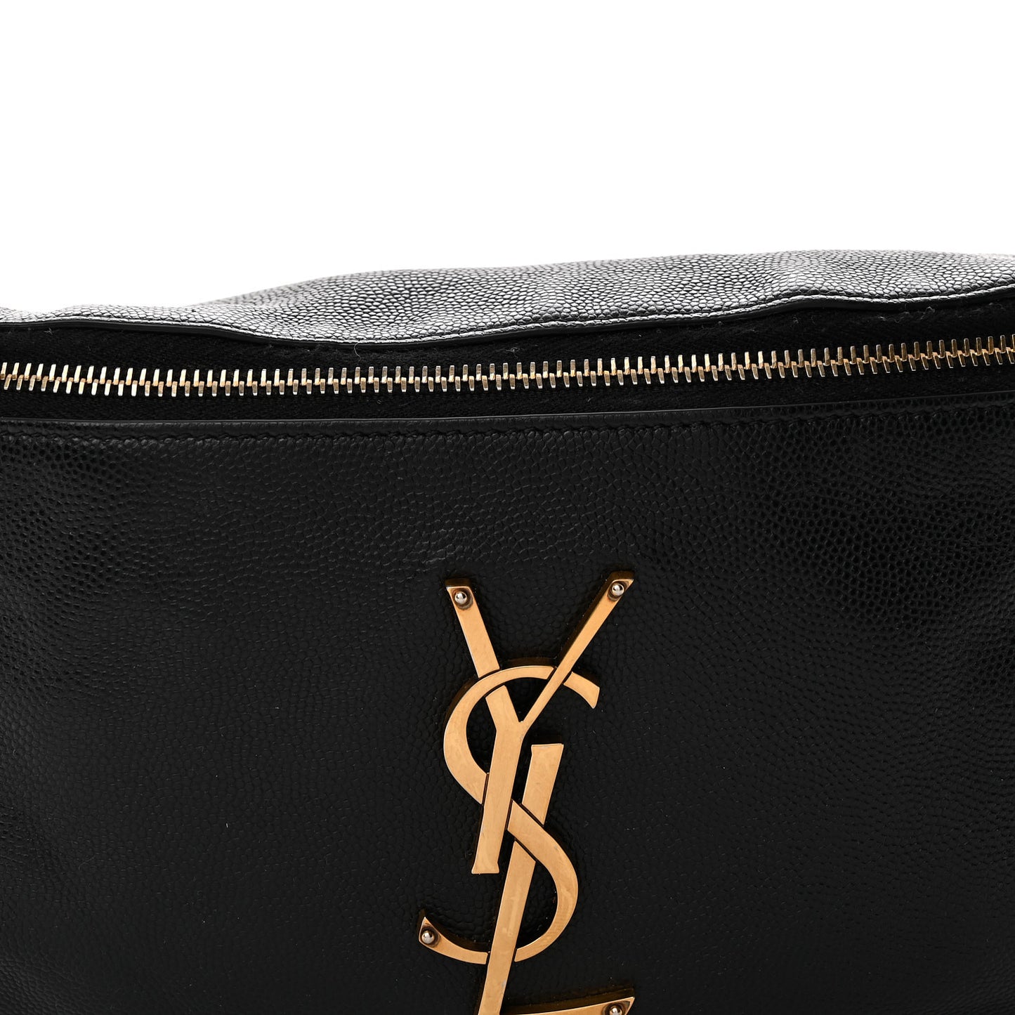 Grain De Poudre Monogram Belt Bag Black