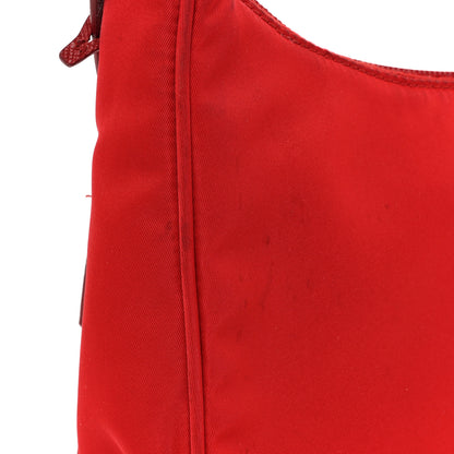 Prada Tessuto Nylon Mini Re-Edition 2000 Bag Rosso 16 of 19