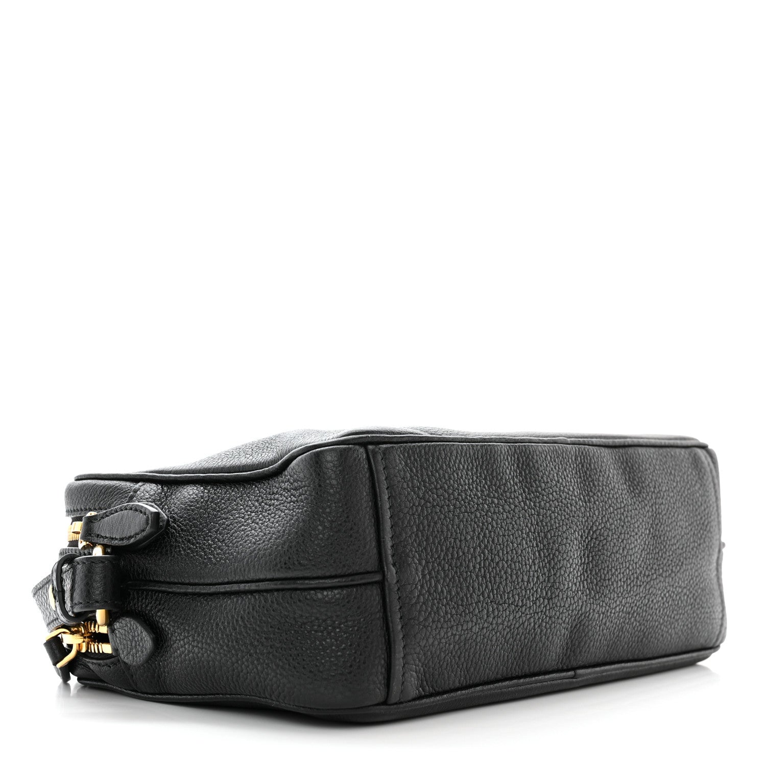 Prada Vitello Phenix Camera Bag Black 4 of 12