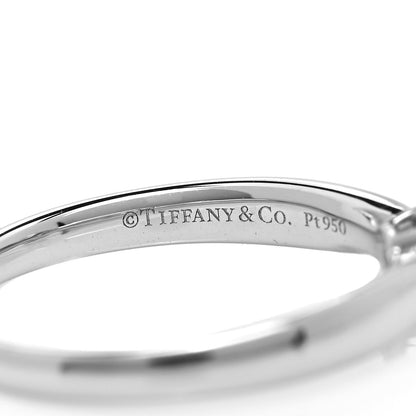 Tiffany Platinum Diamond .24ct Harmony Solitaire Engagement Ring 52 6 8 of 10