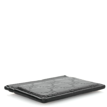 Gucci Guccissima Card Holder Black 4 of 7