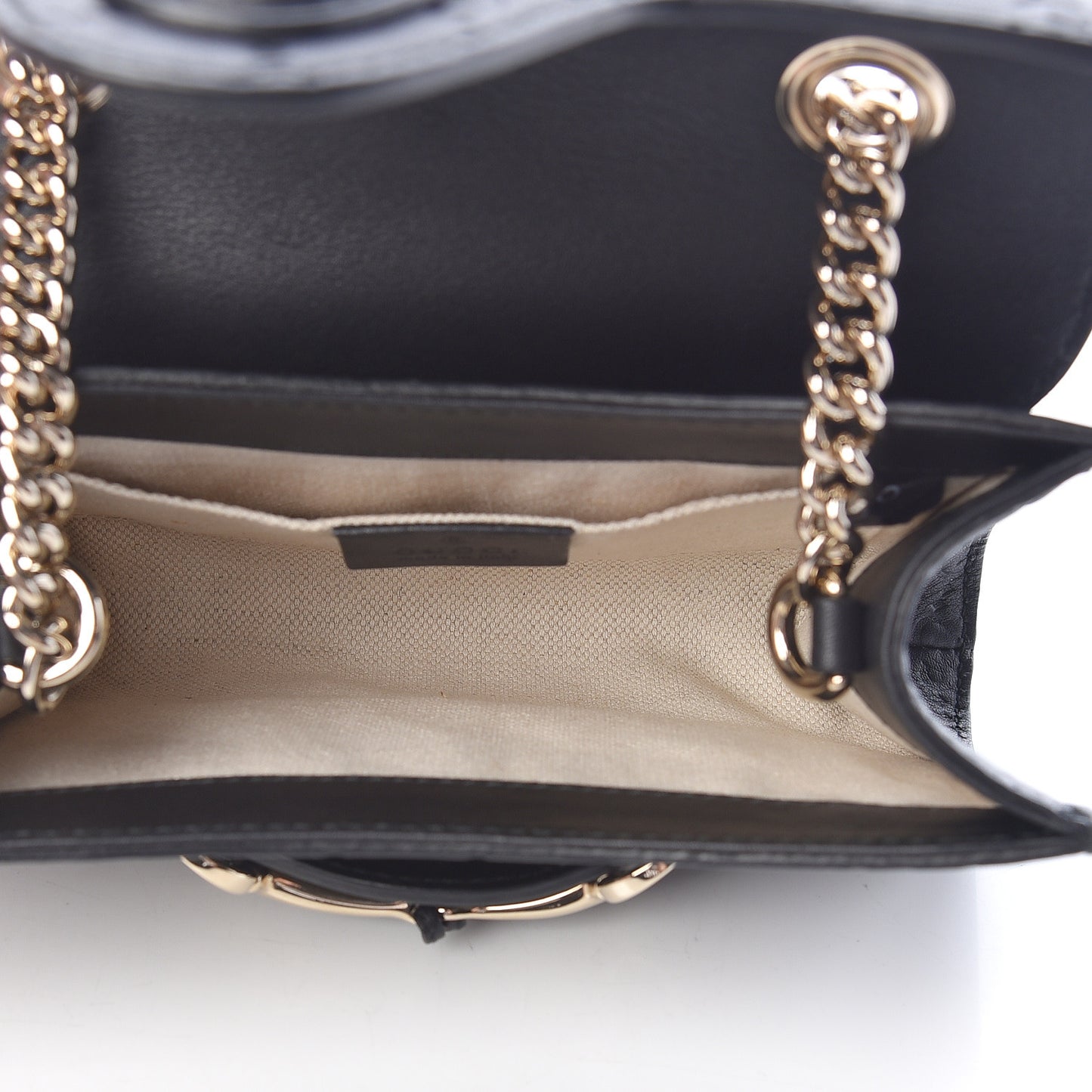 Guccissima Mini Emily Shoulder Bag Black