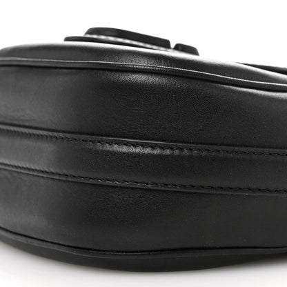 Marc Jacobs Calfskin Small The Covered J Marc Saddle Bag Black 10 of 10