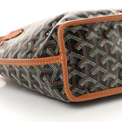 Goyard Goyardine Reversible Mini Anjou Black Gold 16 of 20