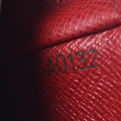 Louis Vuitton Monogram Emilie Wallet Red 7 of 12