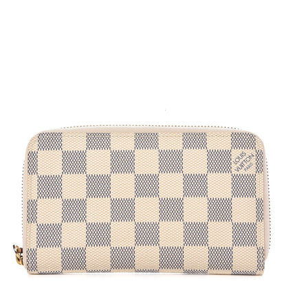 Louis Vuitton Damier Azur Compact Zippy Wallet 1 of 7