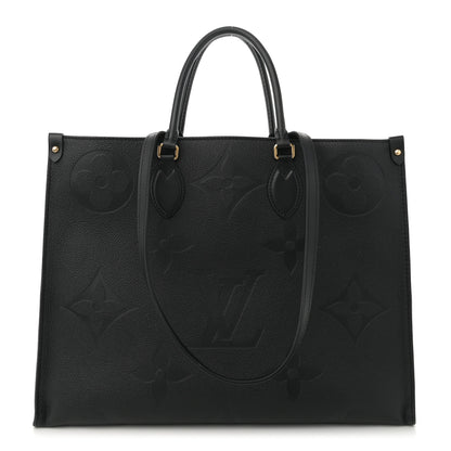 Louis Vuitton Empreinte Monogram Giant Onthego GM Black 1 of 11
