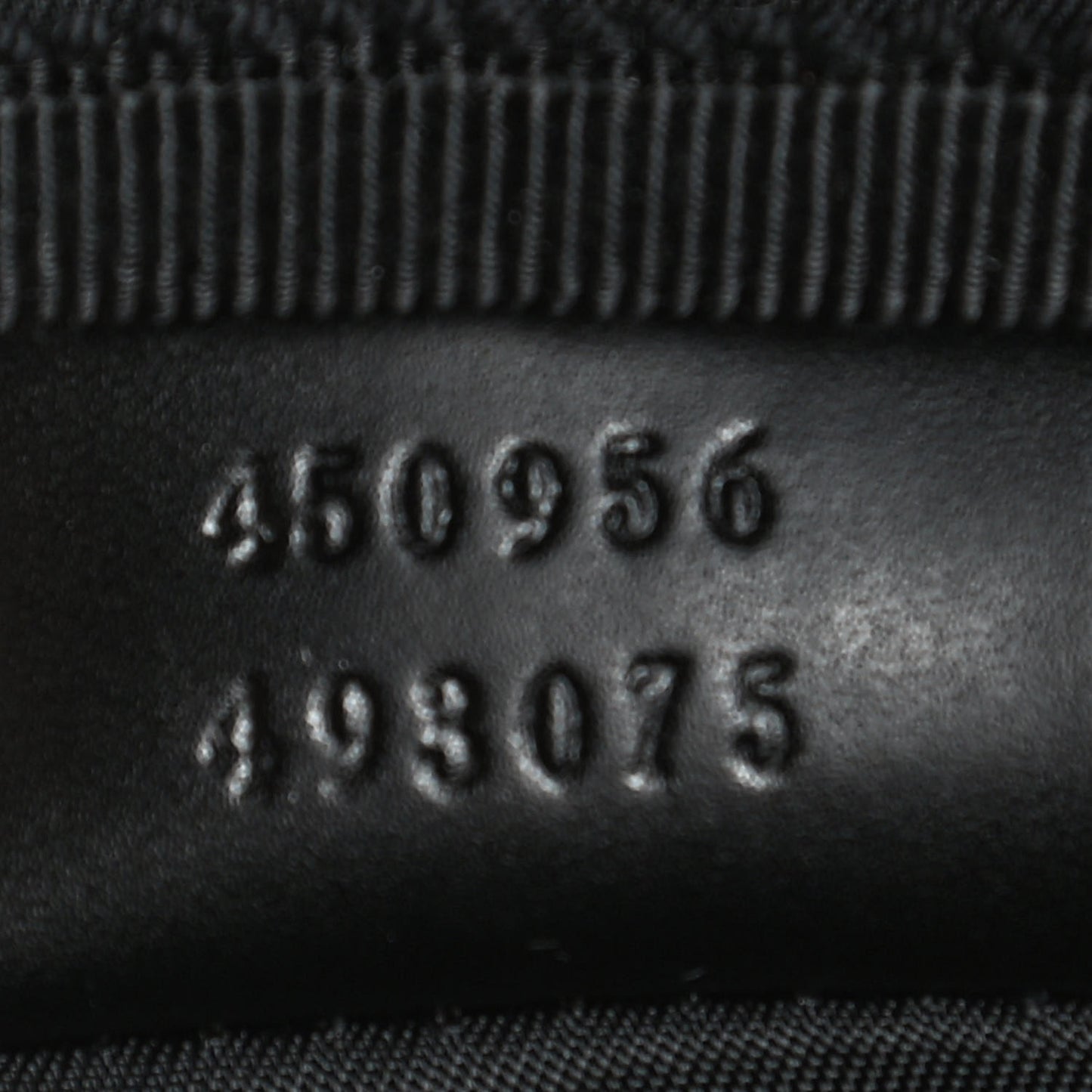 GG Supreme Monogram Web Belt Bag Black