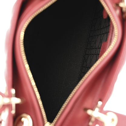 Christian Dior Lambskin Cannage Medium Lady Dior Pink Honey 5 of 13