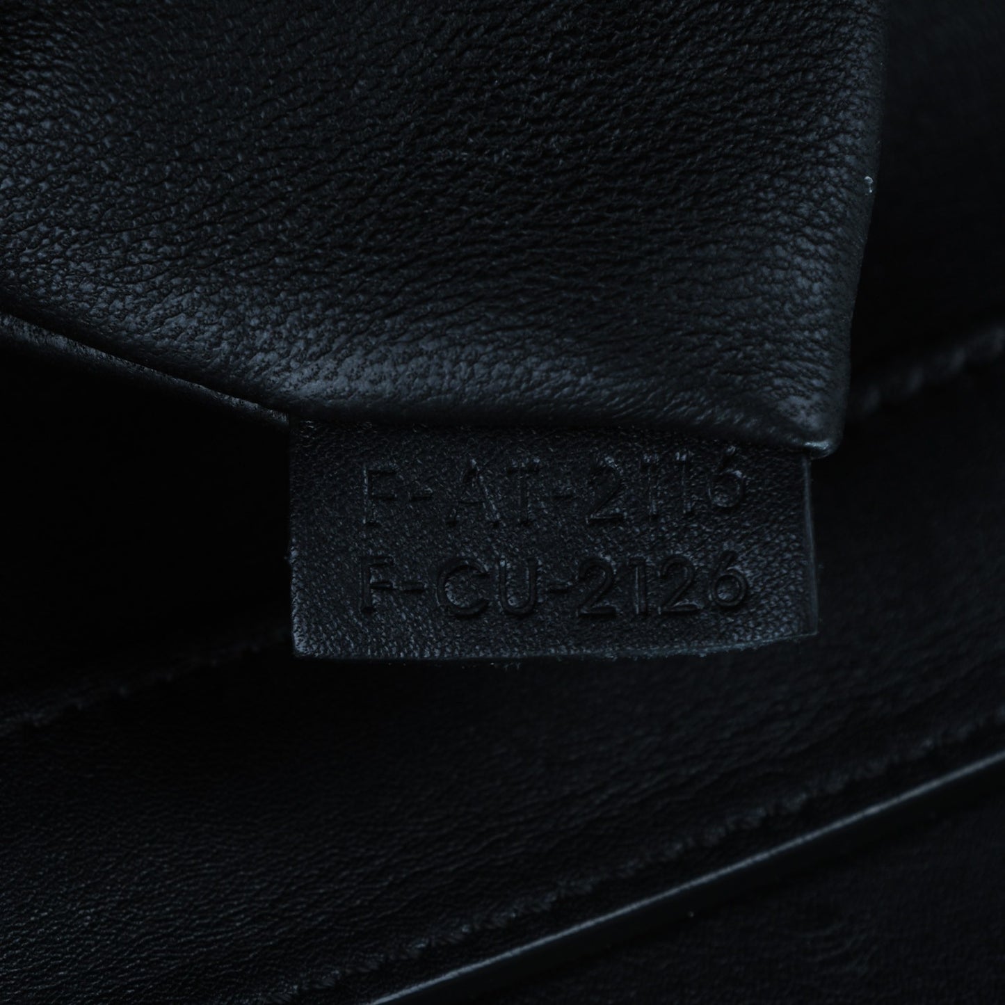 Smooth Calfskin Mini Luggage Black