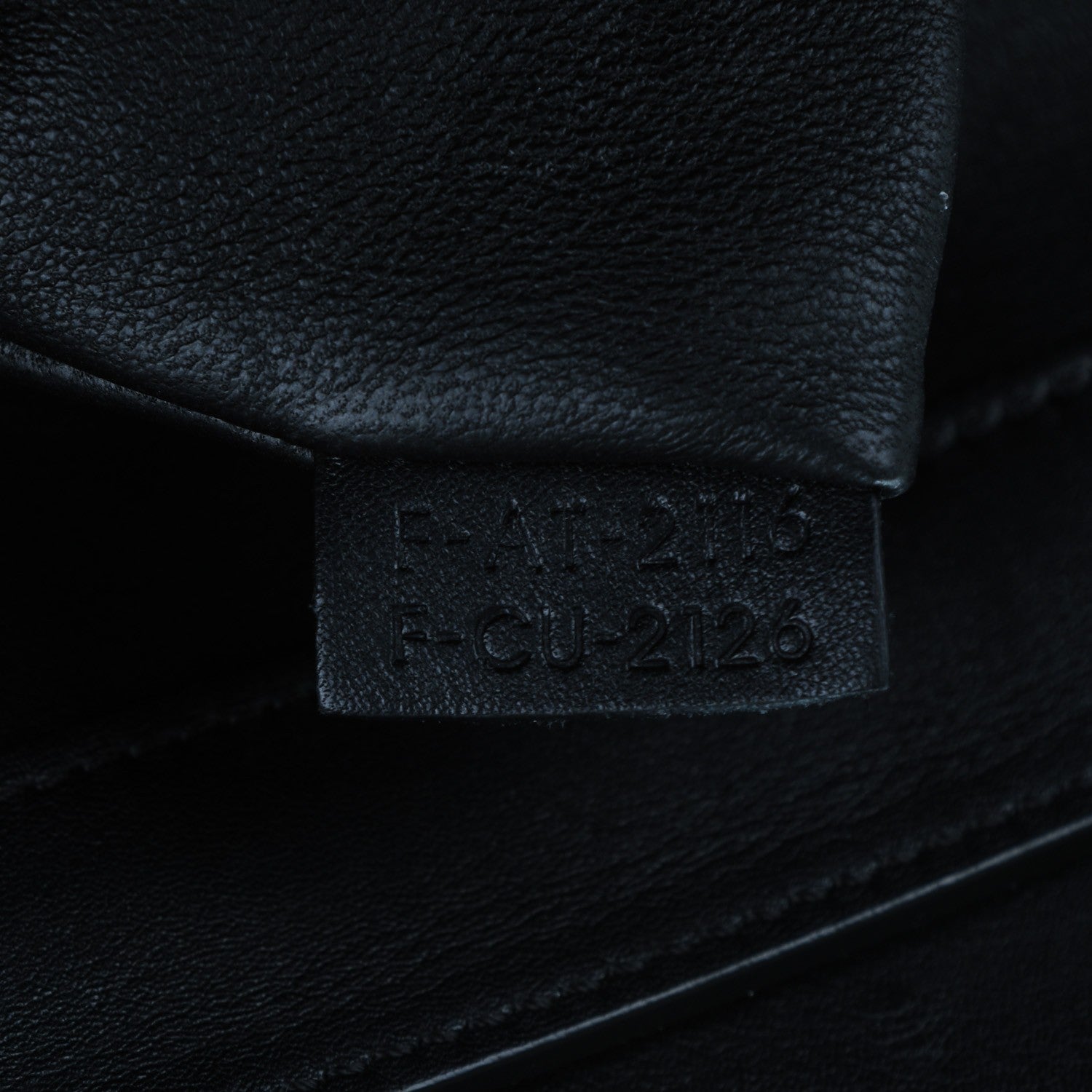 Celine Smooth Calfskin Mini Luggage Black 7 of 7