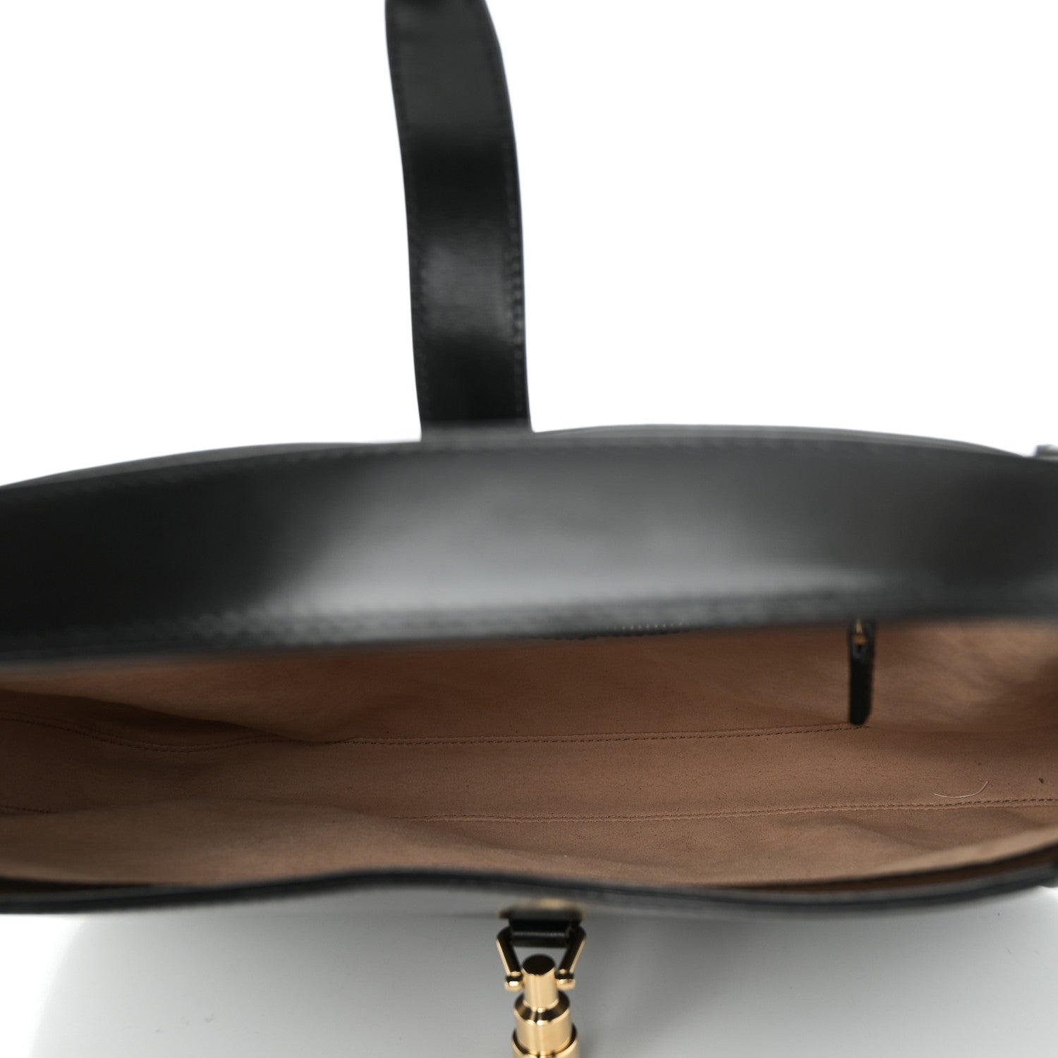 Gucci Boarded Dyana Lux Calfskin Medium Jackie 1961 Hobo Black 5 of 10