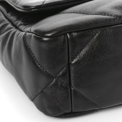 Chanel Lambskin Quilted Medium Chanel 19 Flap Black 8 of 9