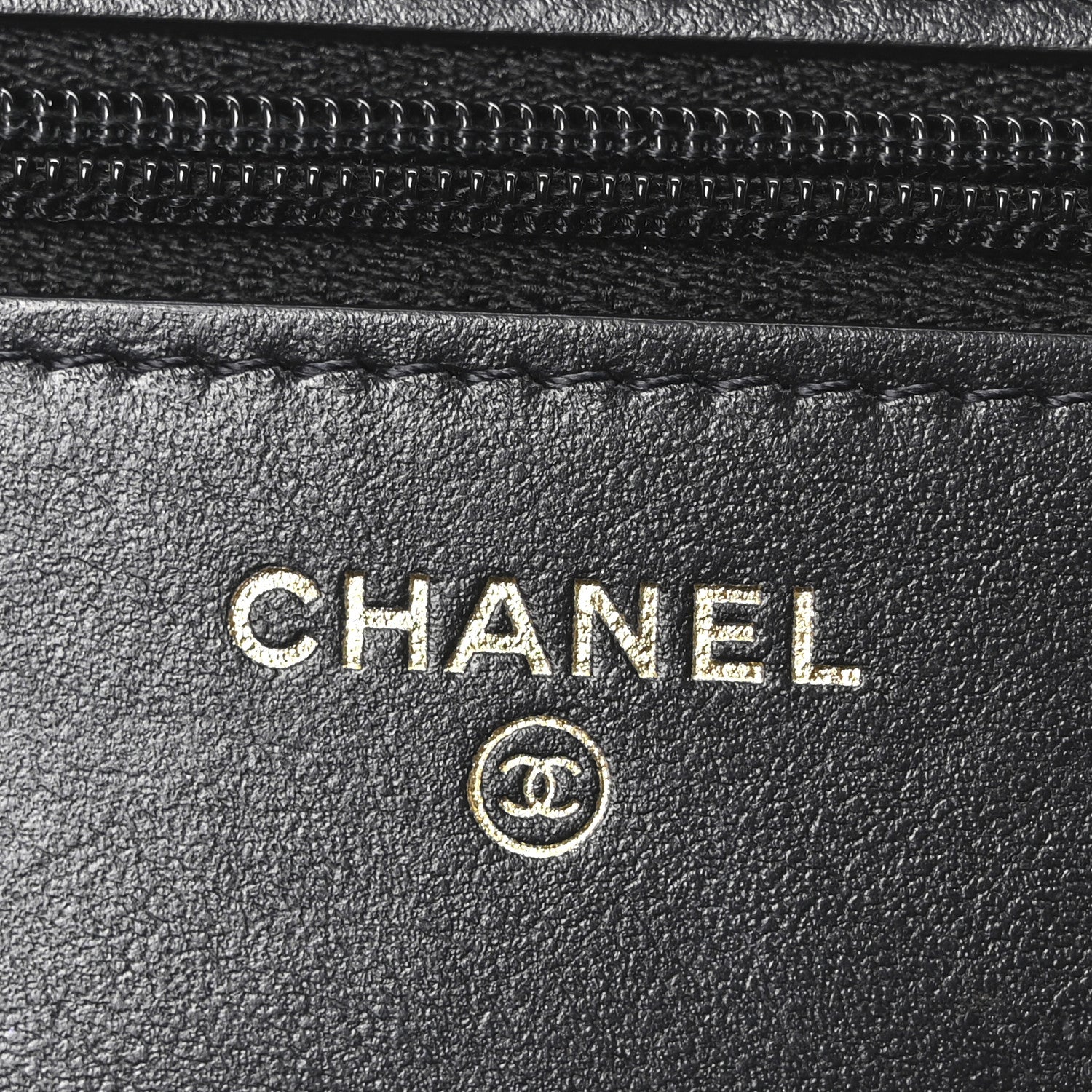 Chanel Caviar Quilted Camellia Wallet On Chain WOC Black 6 of 12