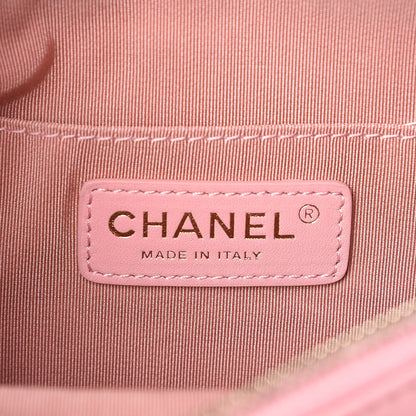 Chanel Lambskin Quilted Bi Waist Bag Fanny Pack Pink 6 of 8