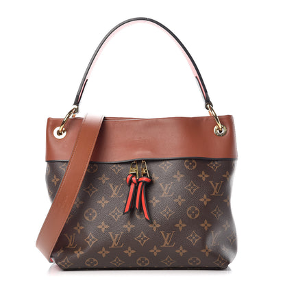 Louis Vuitton Monogram Tuileries Besace Caramel Rouge 1 of 9