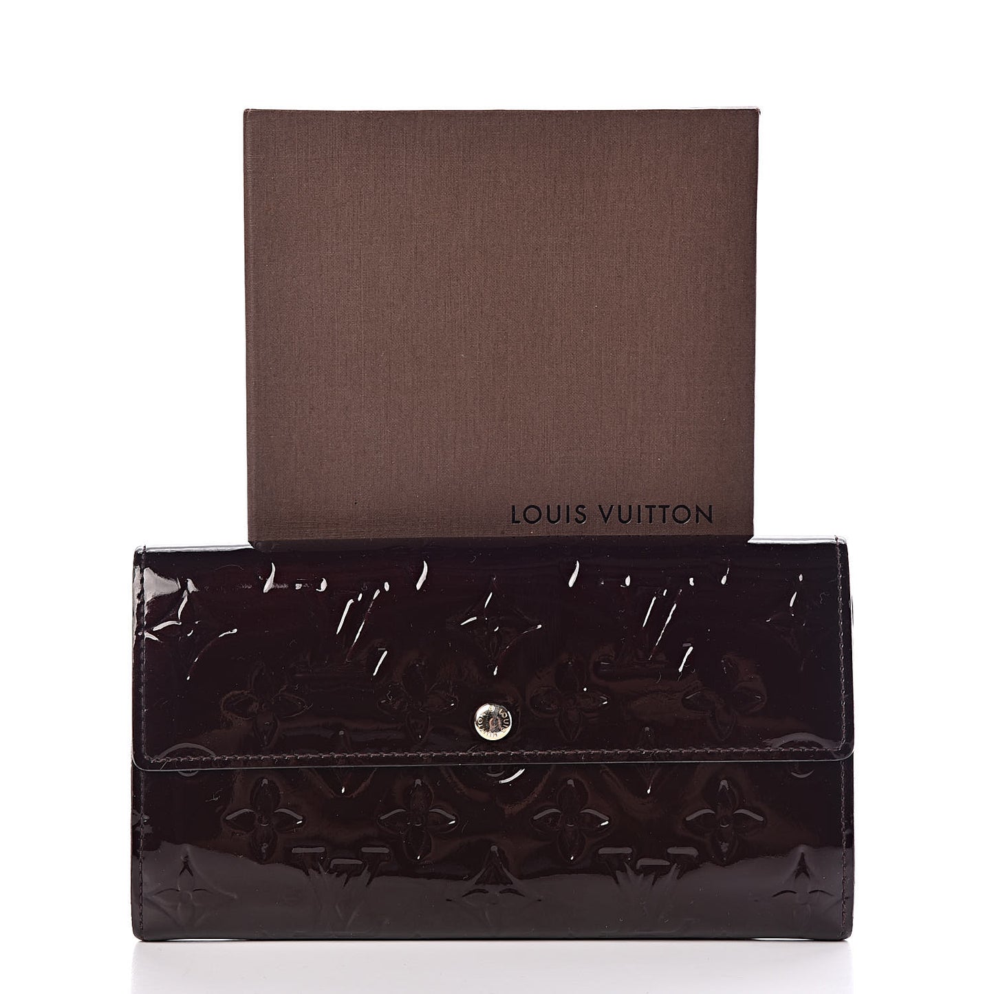 Vernis Sarah Wallet Amarante