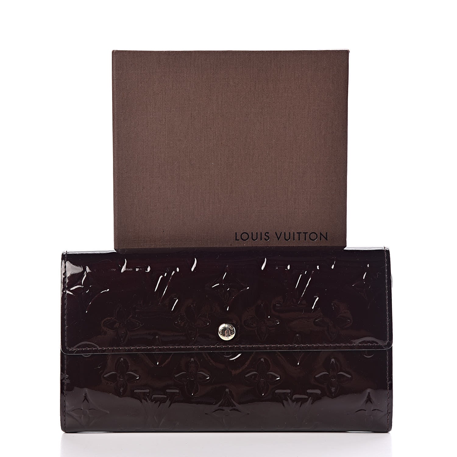 Louis Vuitton Vernis Sarah Wallet Amarante 13 of 13