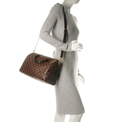 Louis Vuitton Damier Ebene Speedy Bandouliere 30 2 of 8